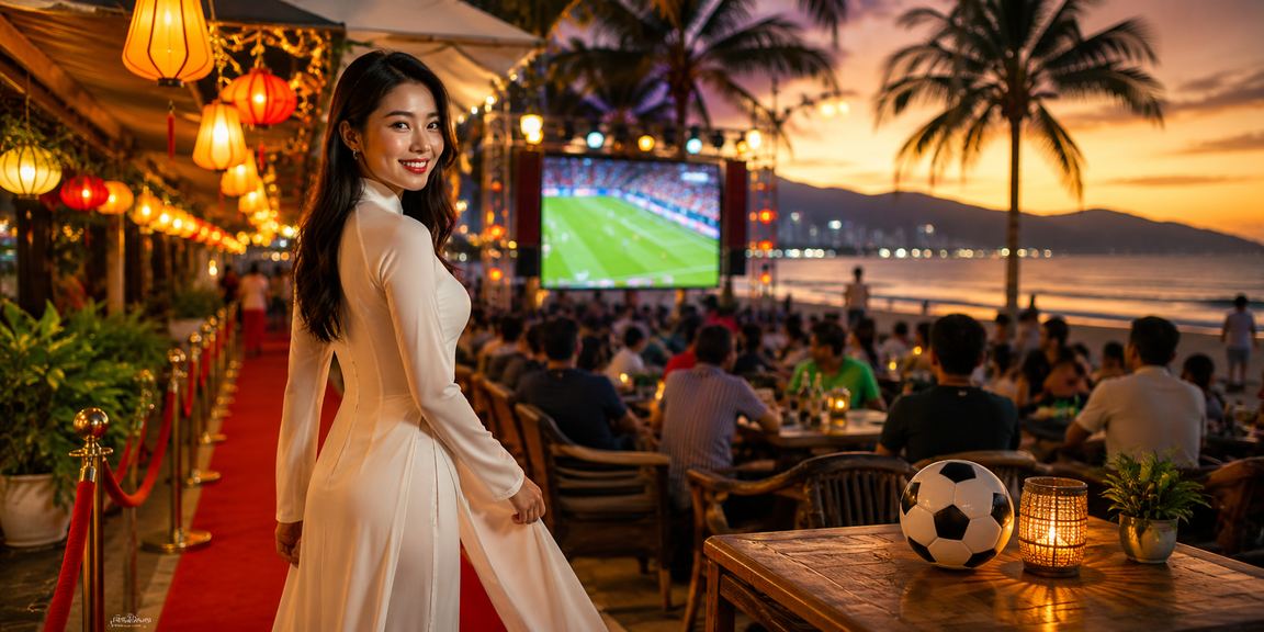 Quán cà phê Đà Nẵng theo dõi bóng đá và thao tác thanh toán