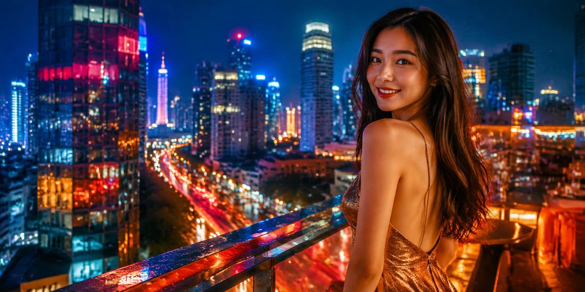 Ảnh chủ đề Hà Nội với sắc neon gợi lối vào nạp tiền và khuyến mãi