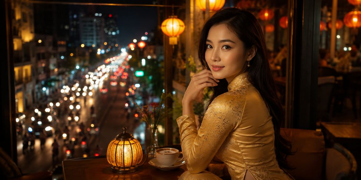Không khí VIP tại TP. Hồ Chí Minh với áo dài và casino hiện đại